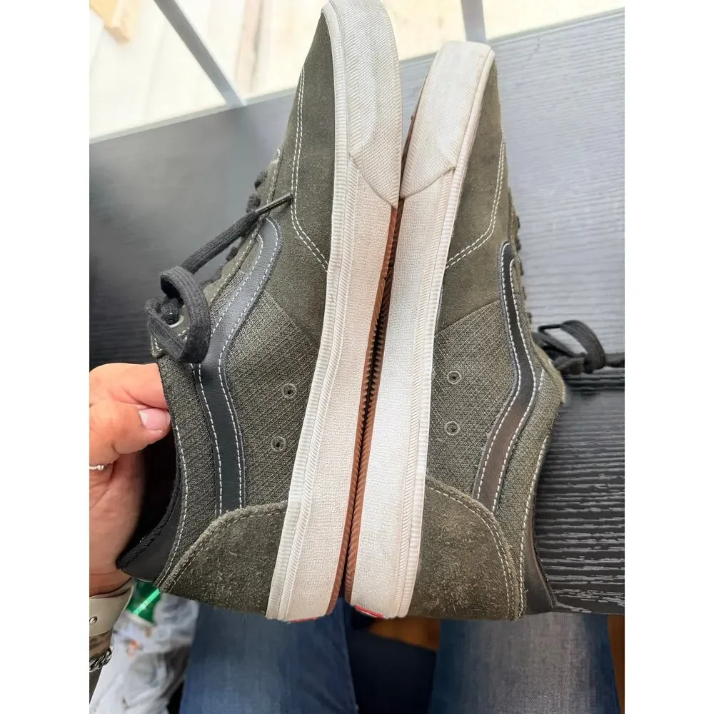Vans Gilbert Crockett 2 Pro Skate Shoes Men’s Size 13 Olive Green Suede Canvas